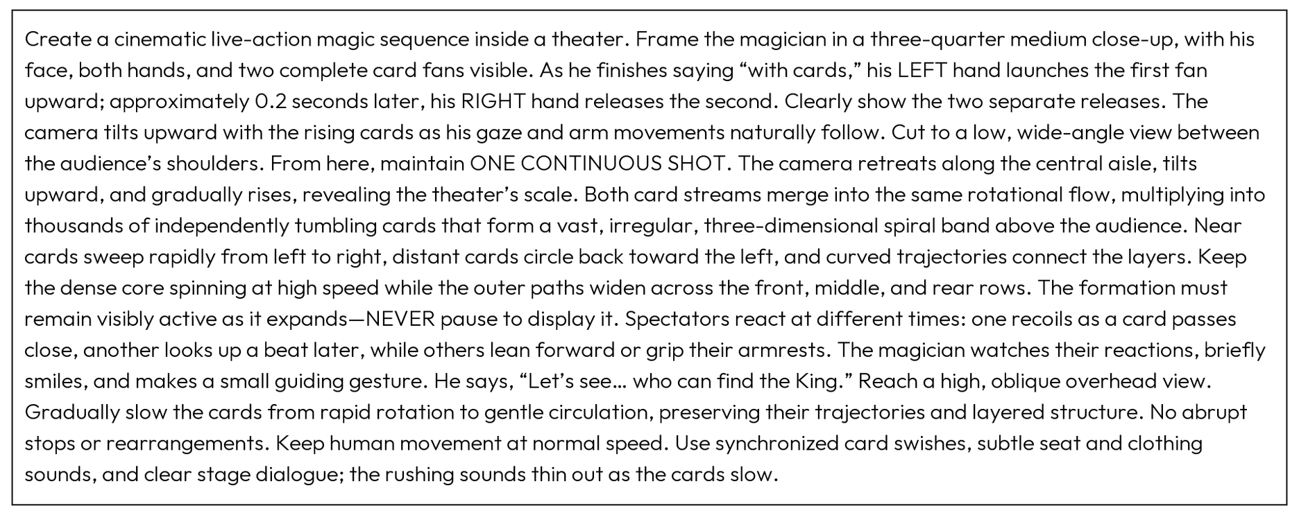 From One Card to an Ever-Changing World: The Making of KING CARD with Kling 4.0
